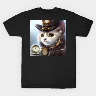 Cute little steampunk kitten T-Shirt